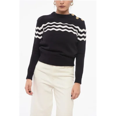 Blue Cotton Sweater