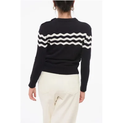 Blue Cotton Sweater