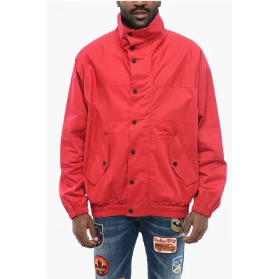 Red Cotton Jackets &Amp; Coat