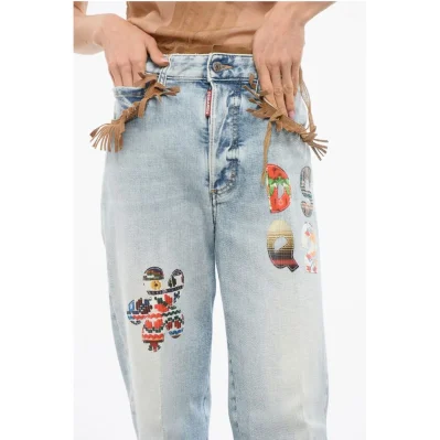 Light Blue Cotton Jeans Denim