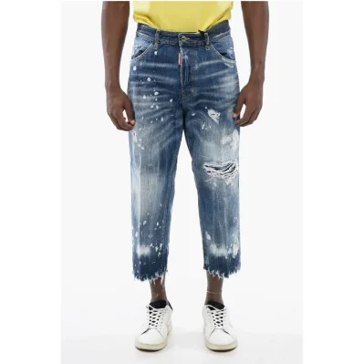 Blue Cotton Jeans Denim