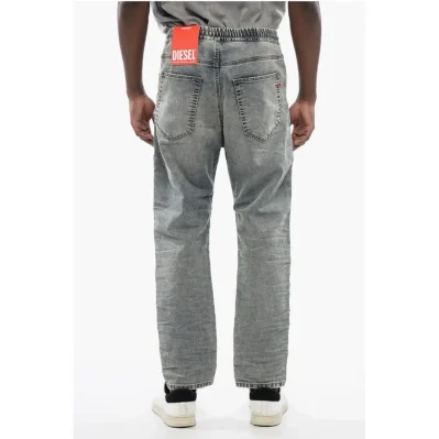 Gray Cotton-Like Jeans Denim