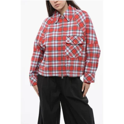 Red Cotton Jackets &Amp; Coat