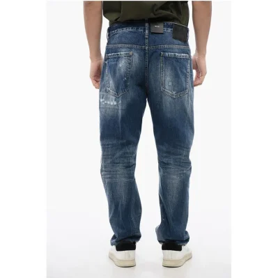 Blue Cotton Jeans Denim