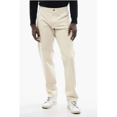 Beige Cotton Pant