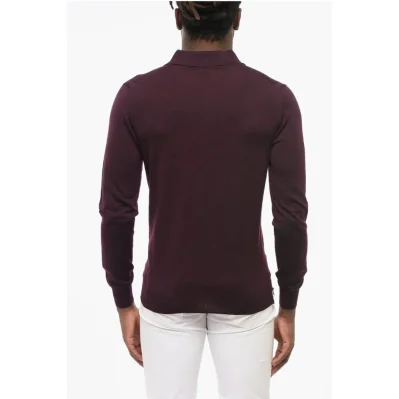 Purple Wool Sweater