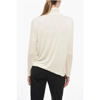 White Viscose Sweater
