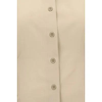 Belted habotai Shirt
