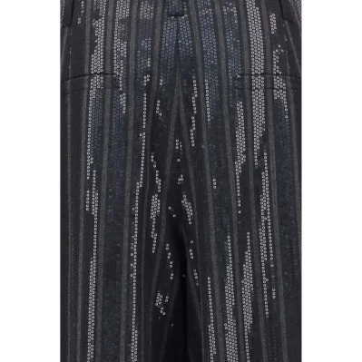 Pants with sequins