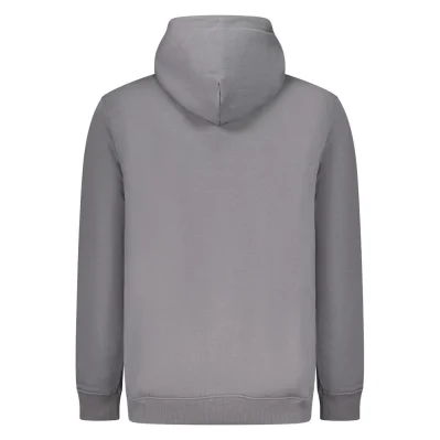Gray Cotton Men Sweater