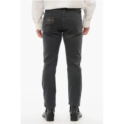 ID Stone Washed Slim Fit Denims 14cm