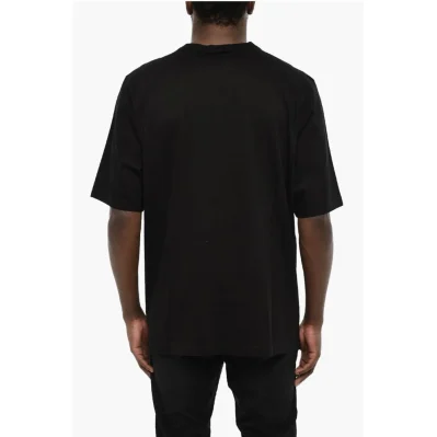 Cotton Crew-neck T-shirt with Print