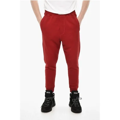 Solid Color Joggers with Back Print