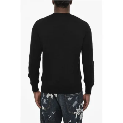 Virgin Wool Lightweight Crew-neck Sweater