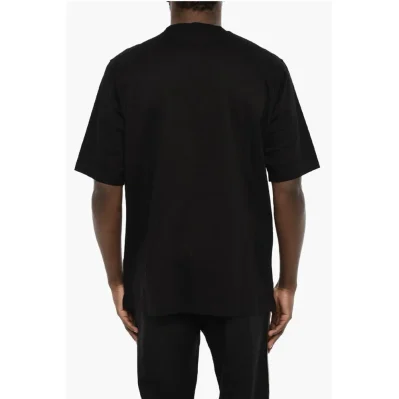 Cotton Crew-neck T-shirt with Print
