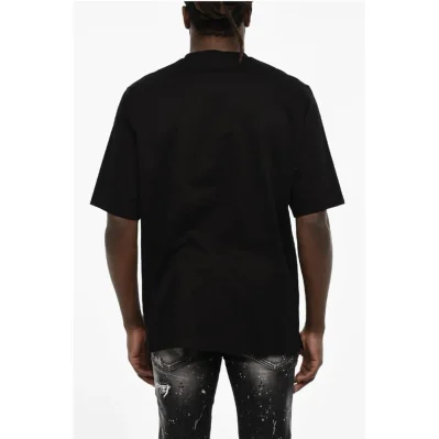 Crew-neck T-shirt WIth Logo Print