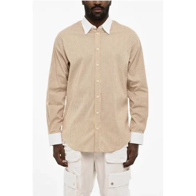 Check Cotton Casual Shirt