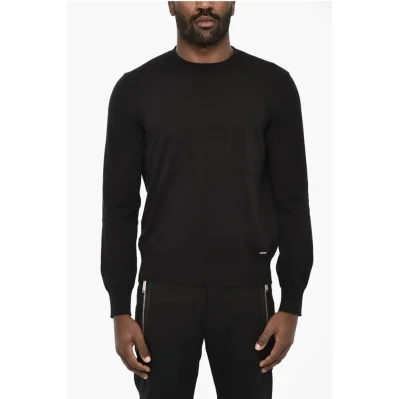 Lightweight Cotton Crew-neck Sweater