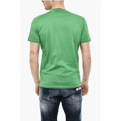 Crew-neck T-shirt with Frontal Print