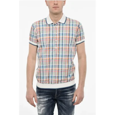 Checked Shirt With Knitted Details