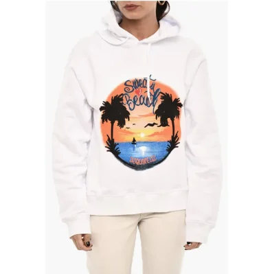 Printed Cotton Hoodie