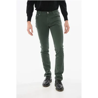 ID Ton-sur-ton Embroidered Denims