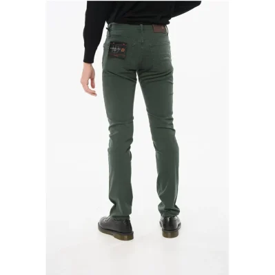 ID Ton-sur-ton Embroidered Denims
