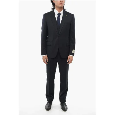 CC COLLECTION 3-Piece RIGHT Virgin Wool Suit