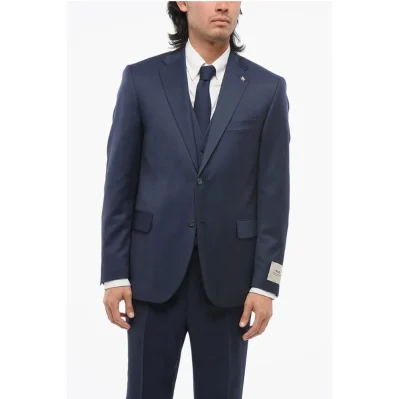 CC COLLECTION 3-Piece RIGHT Virgin Wool Suit