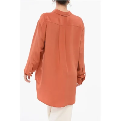 Silk Oversized Shirt