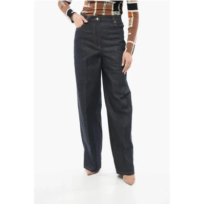 Bootcut Dark-washed Pants