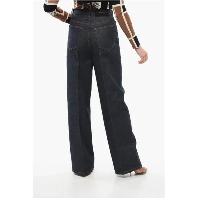 Bootcut Dark-washed Pants