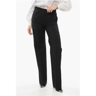 Wool Palazzo Pants