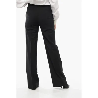 Wool Palazzo Pants