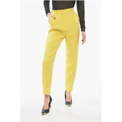 Brocade Tapered Pants