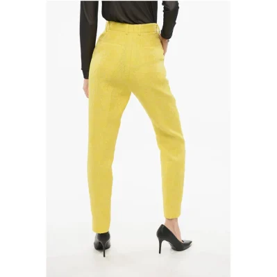 Brocade Tapered Pants