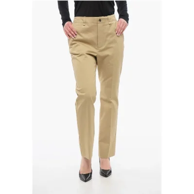 Straight Pants with Pleats