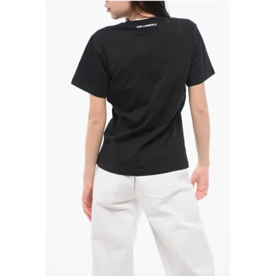 Oversized Crew-neck T-shirt With Logoed Breast Pocket
