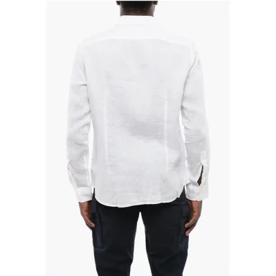 Embroidered Linen Shirt