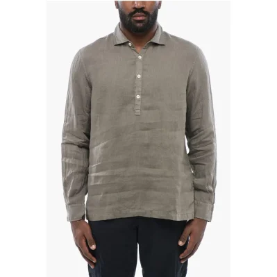 Linen Long Sleeved Shirt