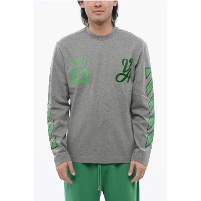 Skate-Fit 23 VARSITY Printed Long Sleeved T-shirt