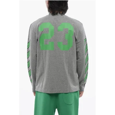 Skate-Fit 23 VARSITY Printed Long Sleeved T-shirt