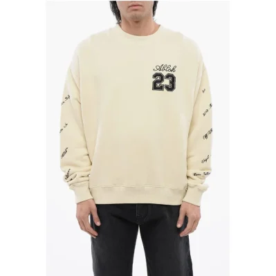 Skate-Fit Brushed Cotton 23 Crewneck Sweatshirt