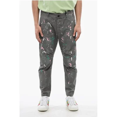 Paint Effect SEXY CHINO Pants