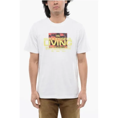 RED TAG Relaxed Fit T-JUST-N5 Crew-neck T-Shirt with Graphic