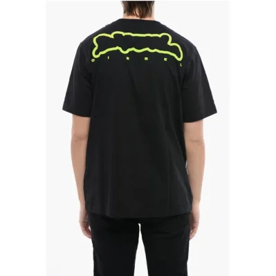 RED TAG Wrinkled Effect T-JUST-N3 Crew-neck T-shirt