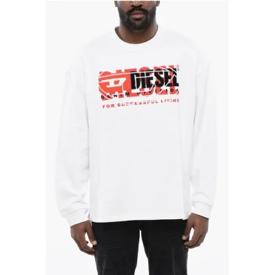 Brushed Cotton S-BAXT-N1 Crew-neck Sweatshirt