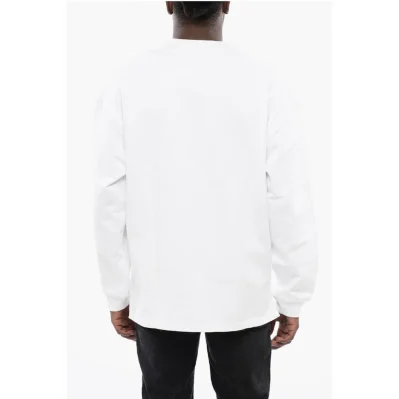 Brushed Cotton S-BAXT-N1 Crew-neck Sweatshirt