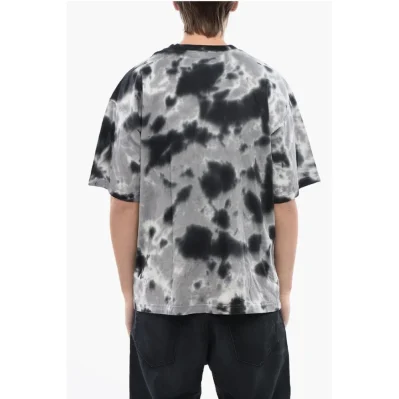 RED TAG Acid Wash Effect T-BOXT-N15 Crew-neck T-shirt