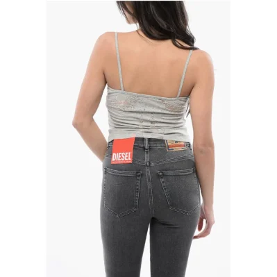 RED TAG Top T-HOPER-DEVO With Sheer Details